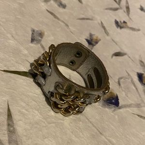 Leather cuff